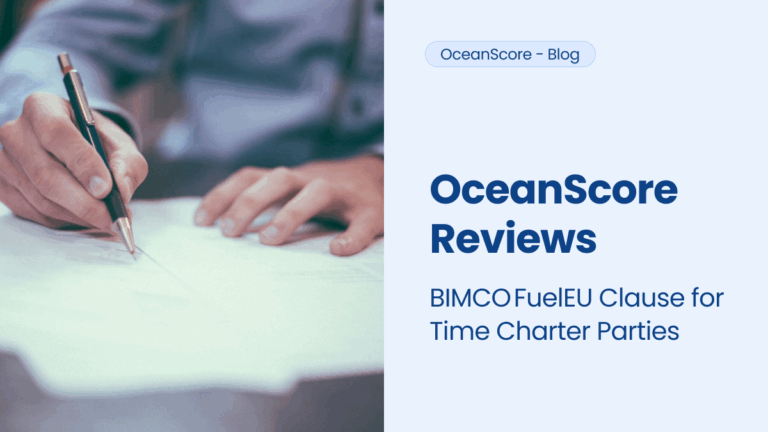 OceanScore reviews BIMCO FuelEU Clause for Time Charter Parties